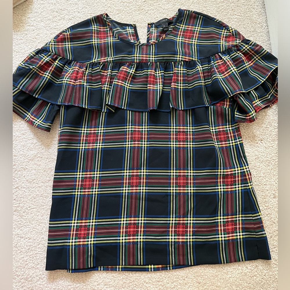Jcrew crepe top size 2.